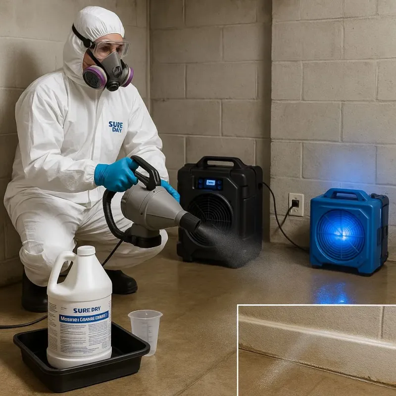 Sanitization and Odor Removal process in Guildhall, VT