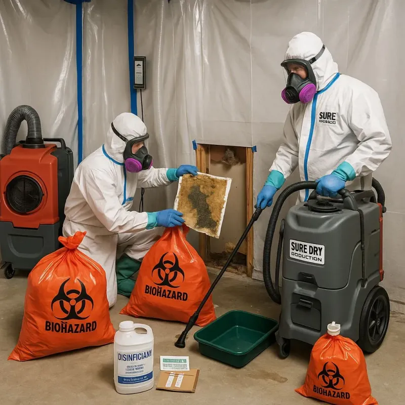Contaminated Water Handling Protocols process in Guildhall, VT