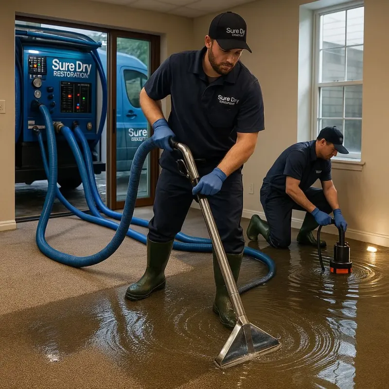 Water Extraction and Removal process in Guildhall, VT